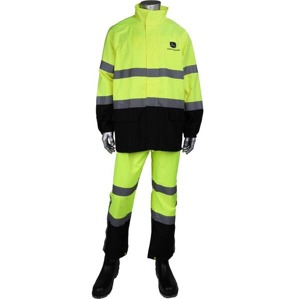 Motorcycle Rain Gear Uno Mejor High Visibility Rain Coat And Pants