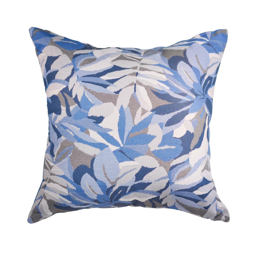 Astella Dewey Blue Square Accent Lounge Throw Pillow TP24-FA23 - The ...