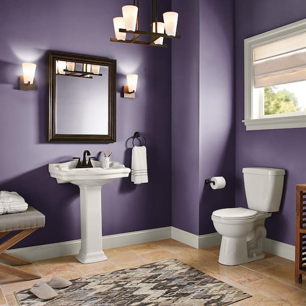 BEHR Premium Plus 1 gal. #P570-7 Proper Purple Hi-Gloss Enamel Interior/Exterior Paint
