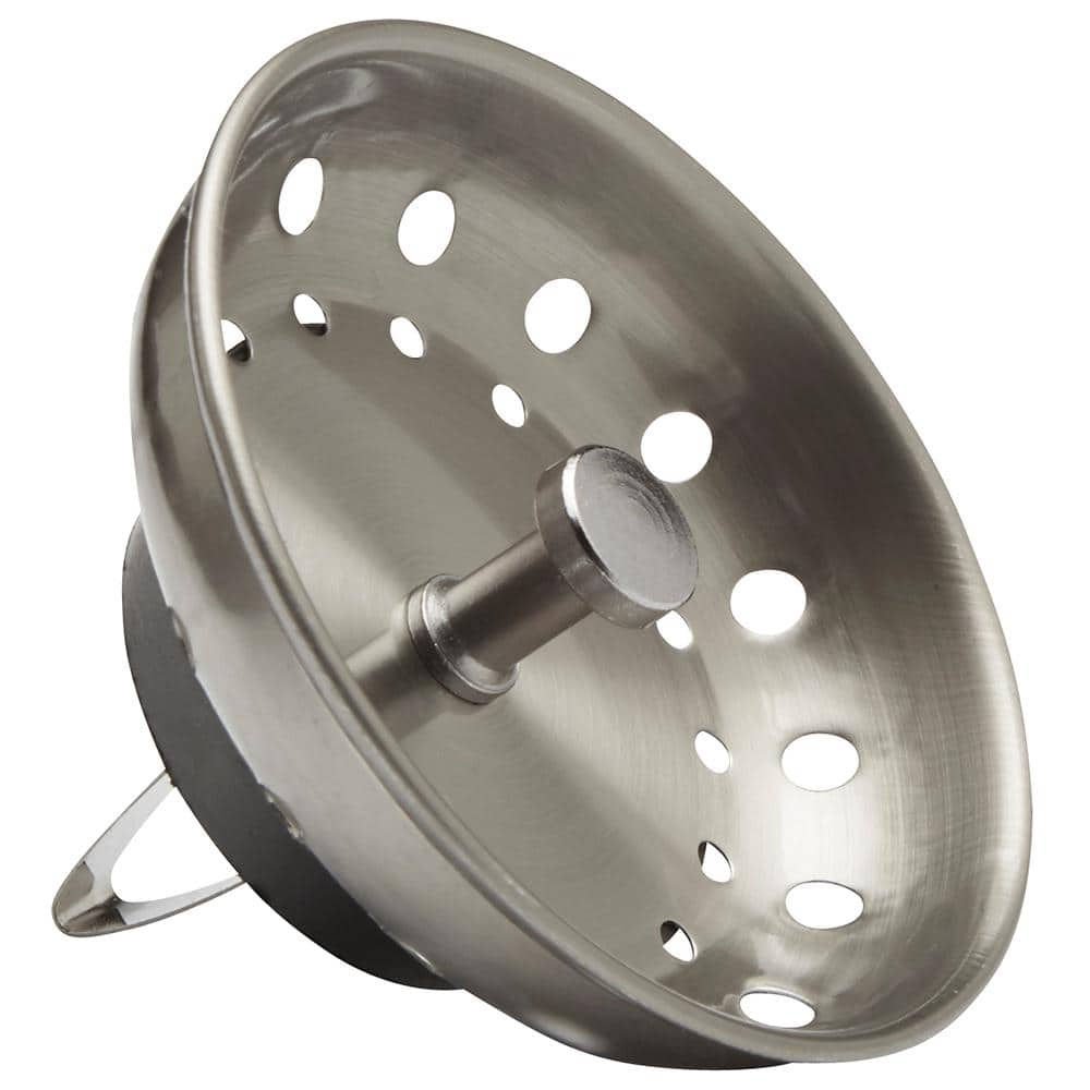 Glacier Bay Glacier Bay Spring Clip Kitchen Sink Strainer Replacement  Basket - Stainless Steel with Brushed Finish 7047-103BS - The Home Depot