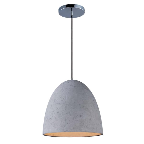 Maxim Lighting Crete 1-Light Polished Chrome Pendant