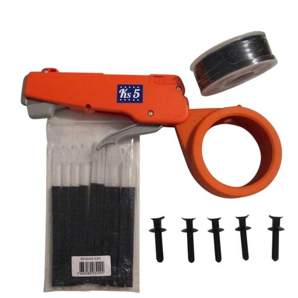 Unbranded Cable Tie Gun Complete Kit in Black