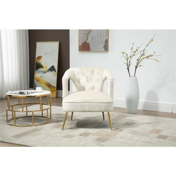 ivory accent chairs