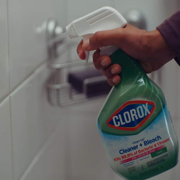 Clorox Clean Up Cleaner + Bleach, Lemon Scent, Bathroom