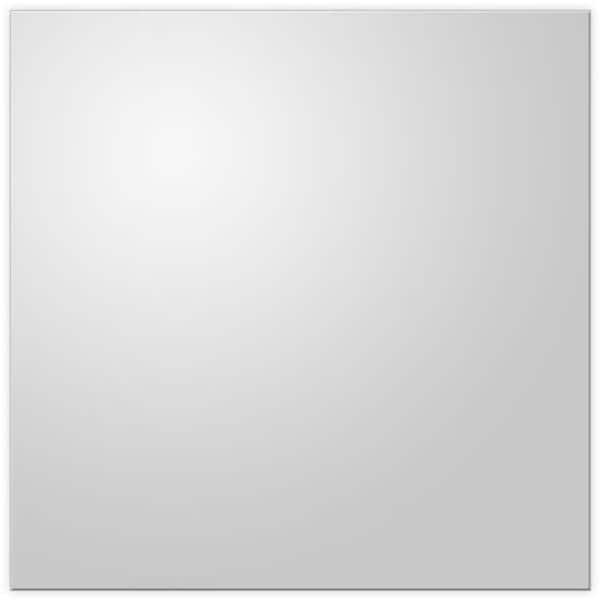 DuraClean Smooth White 2x2 Vinyl Ceiling Tile - Box of 10
