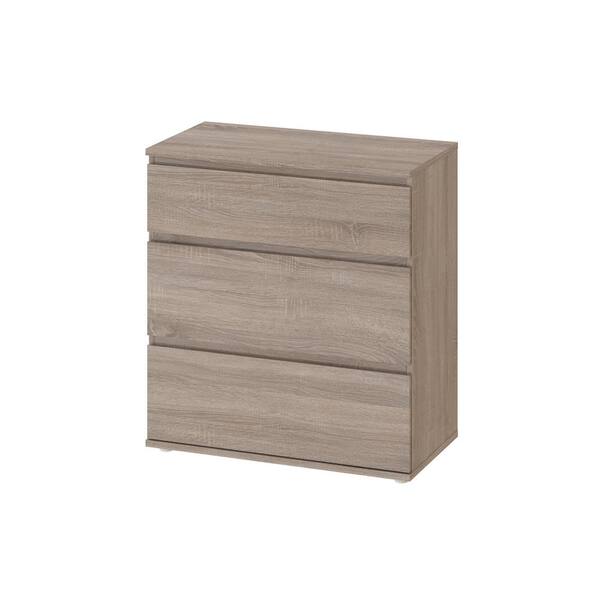 Tvilum Aurora 3-Drawer Truffle Wide Chest