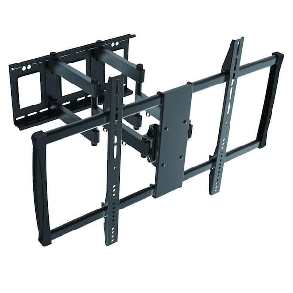 Inland Low-Profile Full Motion TV Wall Mount for 60 in. - 100 in. Curved/Flat Panel TV's with 15° Tilt, 176 lb. Capacity