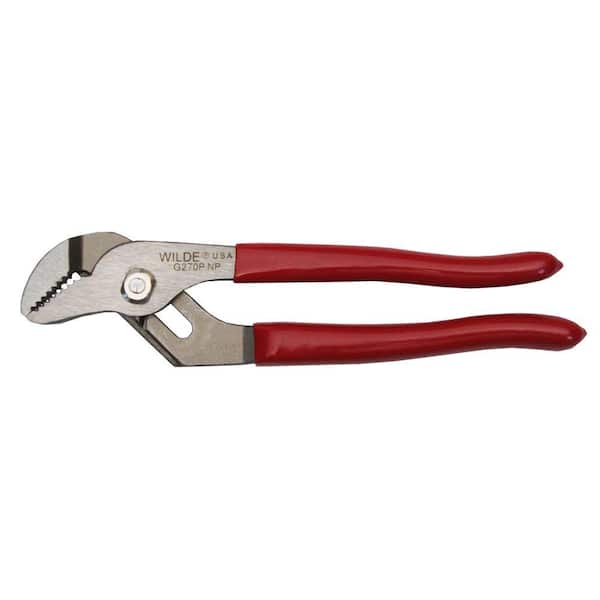 Wilde Tool 7 in. Angle Nose Tongue and Groove Pliers
