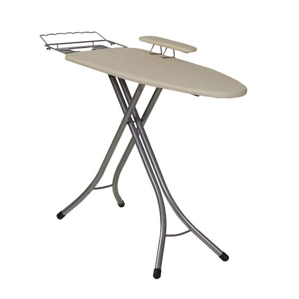 HOUSEHOLD ESSENTIALS Grey Ironing Board with 4-Legs