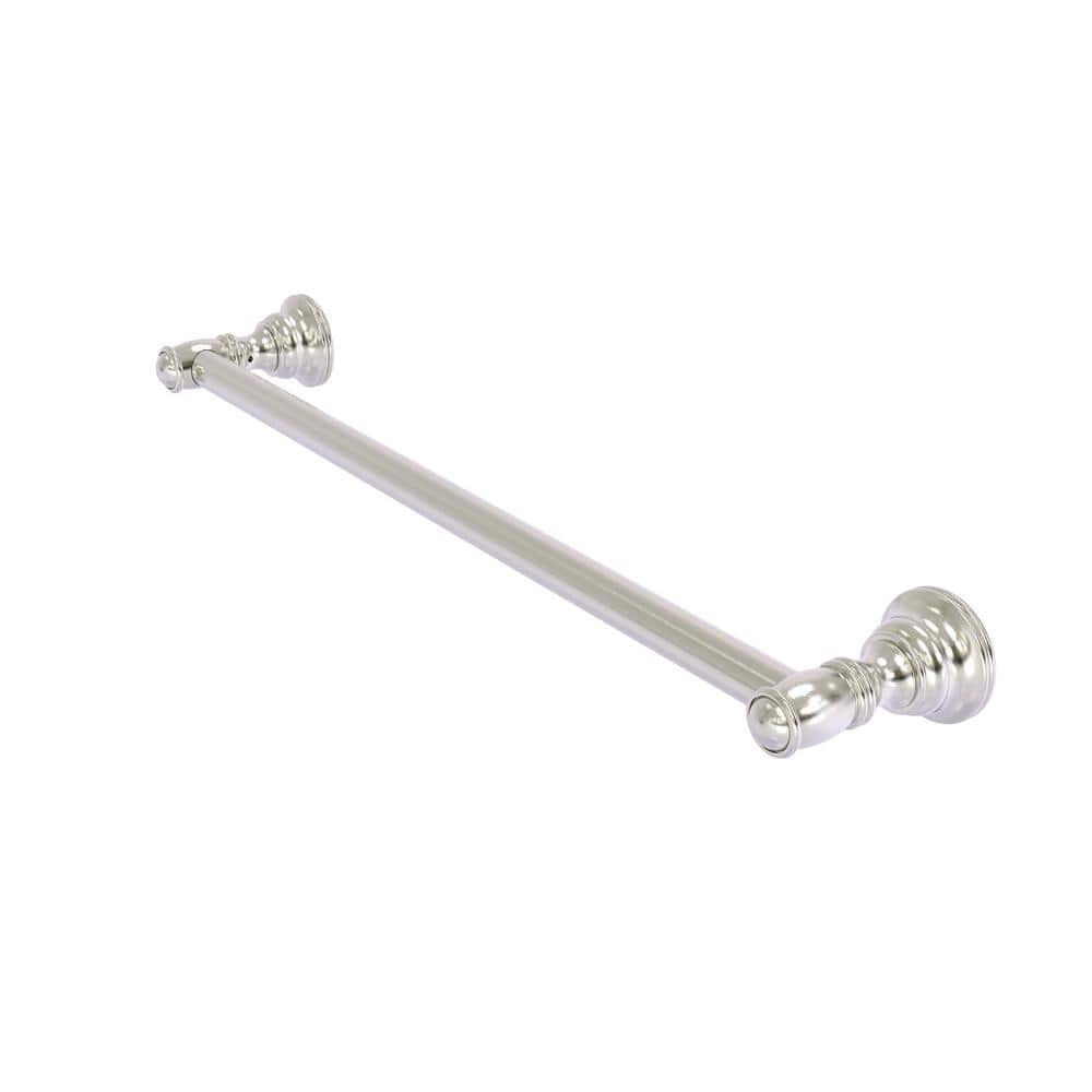 Allied Brass Carolina Collection 18 in. Towel Bar in Satin Nickel  CL-41-18-SN The Home Depot