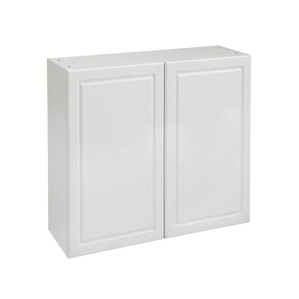 Heartland Cabinetry Heartland Ready to Assemble 36x29.8x12.5 in. Wall Cabinet with Double Doors in White