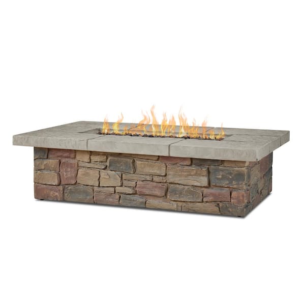 Real Flame Sedona 52 In X 19, Convert Fire Pit To Natural Gas
