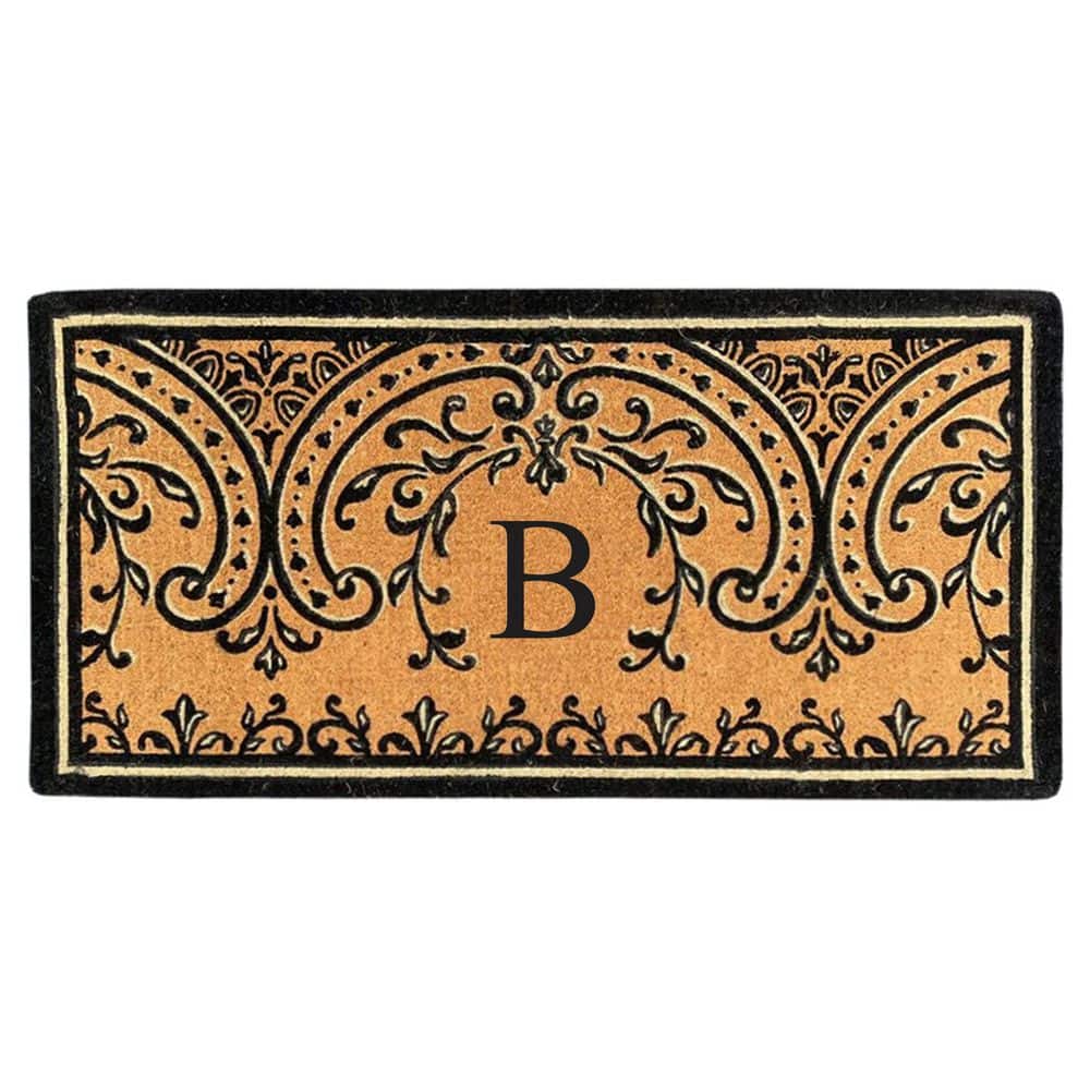 Heavy Duty Coir Easton 36 in. x 72 in. Monogrammed B Door Mat price history on PriceWatchPro