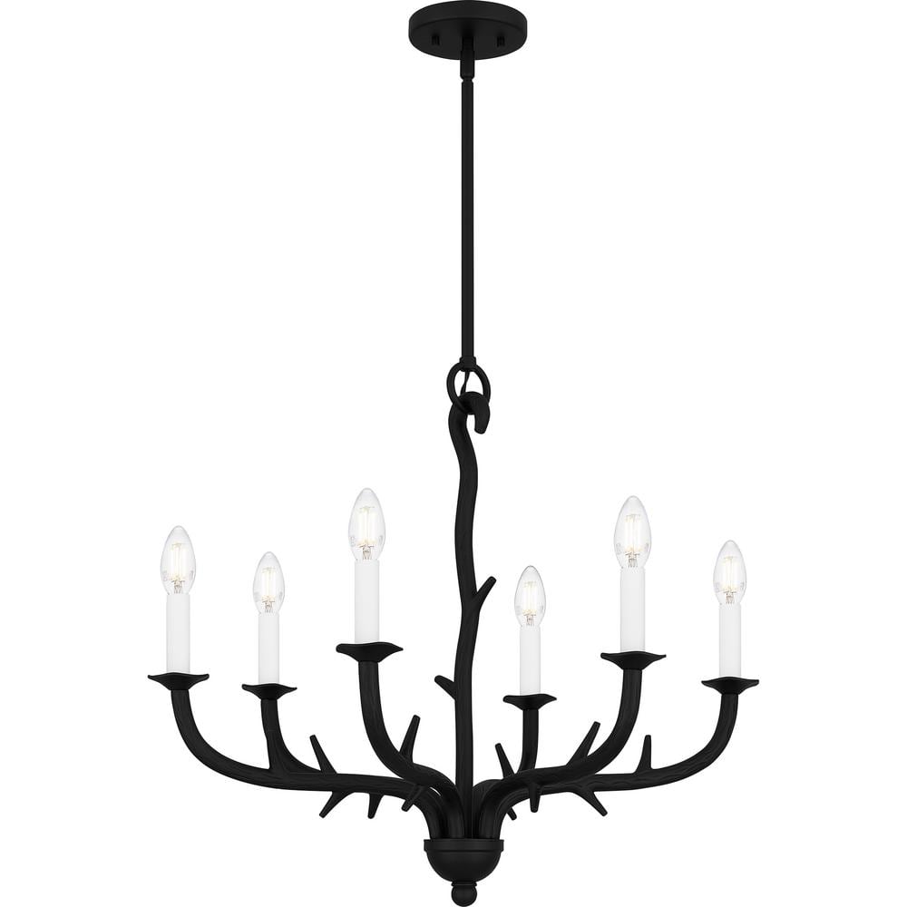 Oakley 6 Light Earth Black Chandelier price history on PriceWatchPro