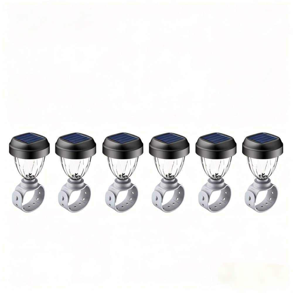 6-Pack Solar Pool Lights for Above Ground Pools, Warm White LED ...