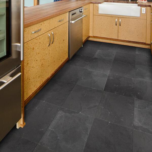 Gauged Slate Floor And Wall Tile 4, Slate Tile Kitchen Floor