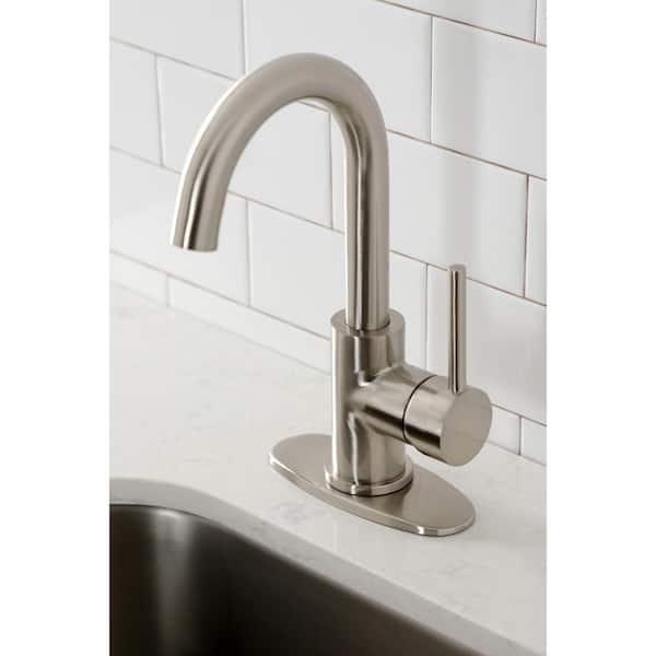 Concord Single-Handle Bar Faucet in Brushed Nickel