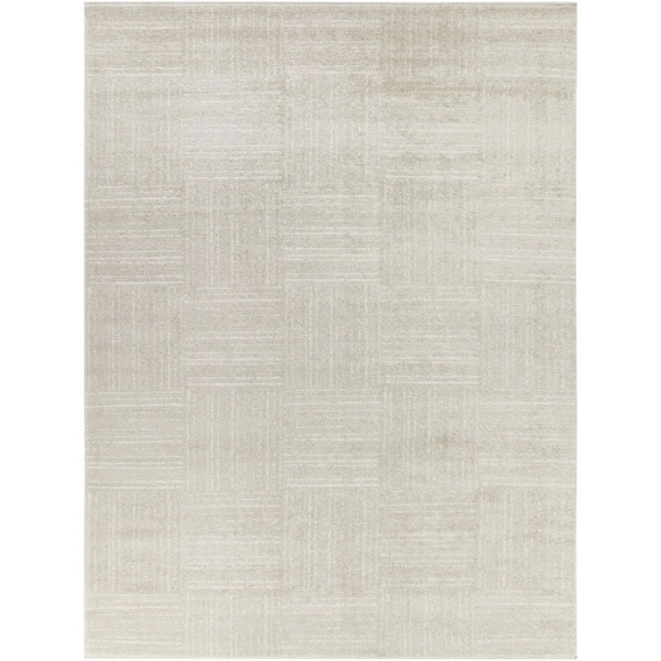 Guarini 5 ft. x 7 ft. Taupe Area Rug