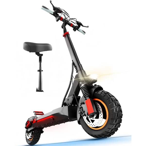 Electric Scooter for Adults Escooter with Seat, Heavy Duty Electric Scooters for Teens Commuting