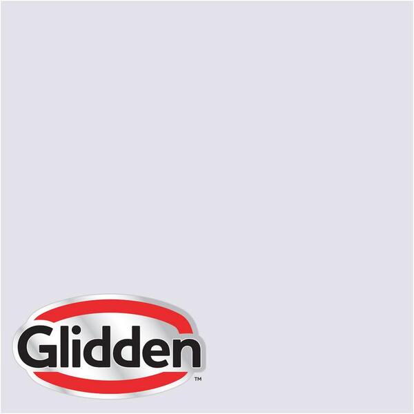 Glidden Premium 1 gal. #HDGV57U Violet Tinge Flat Interior Paint with Primer