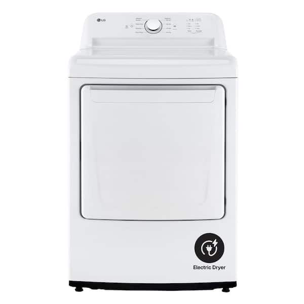 7.3 Cu.Ft. Vented Electric Dryer in White with Sensor Dry Technology