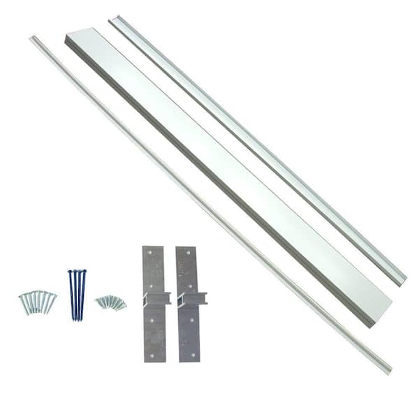 American Craftsman 38 1/4 in. FL 70 Series Impact White 3-Block Height Aluminum Mull Kit
