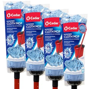 Microfiber Wet Cloth Mop (4-Pack)