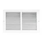 Venti Air 14 in. W x 8 in. H Baseboard Return Grille, White HFBG1408 ...