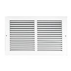 Venti Air 16 In. X 8 In. Return Air Steel Grille In White Hrg1608