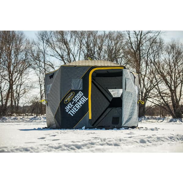 Clam Jason Mitchell X-5000 Thermal Hub Ice Shelter