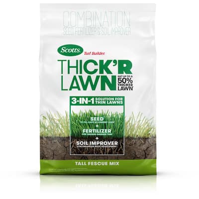 40 lbs. Scotts Turf Builder Thick'R Lawn Tall Fescue Mix