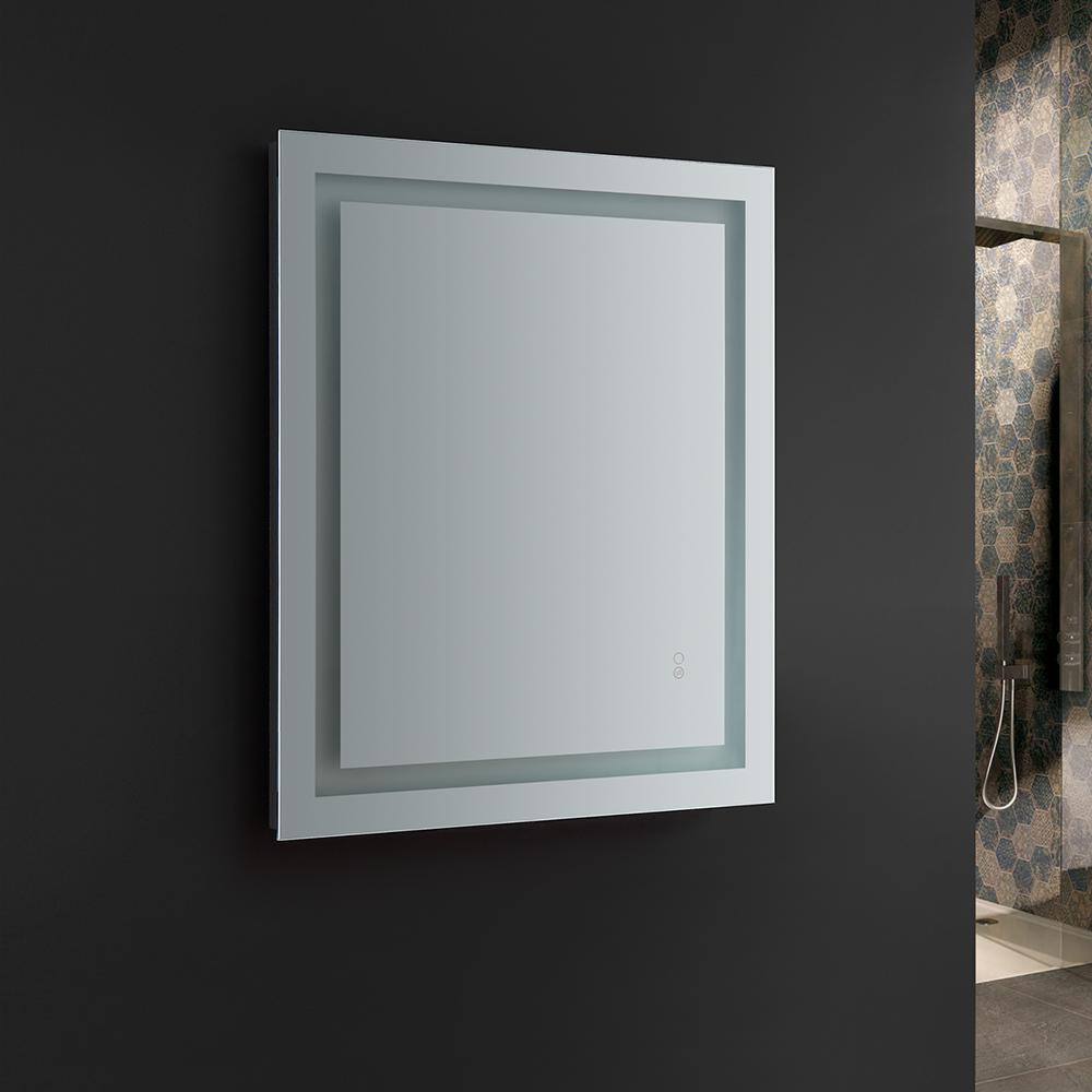 Frameless 36" x 30" Clear LED Bathroom Vanity Mirror