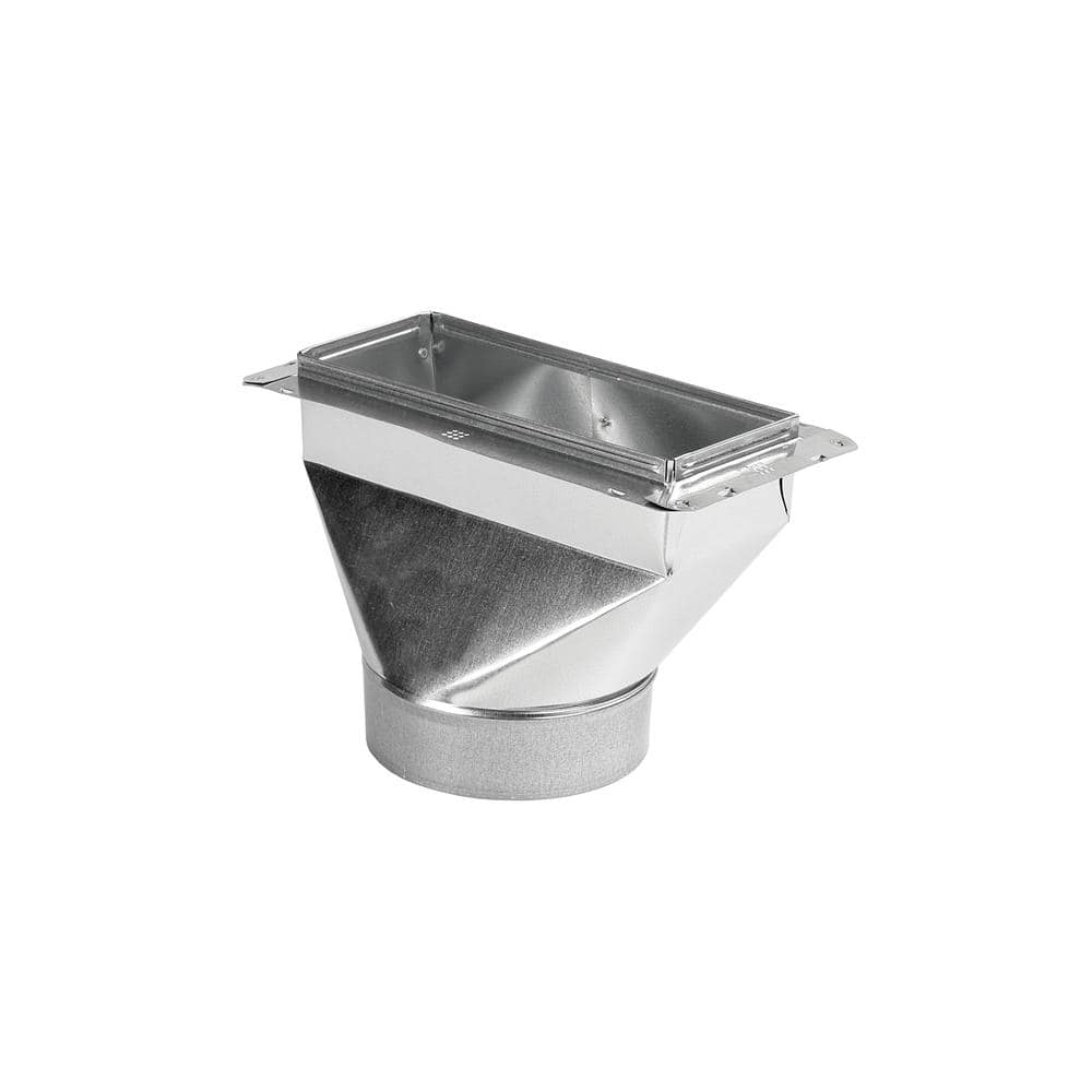Ceiling Register Box 12x12x10 in HVAC Air Flow Duct Galvanized-Steel Boot Vent 