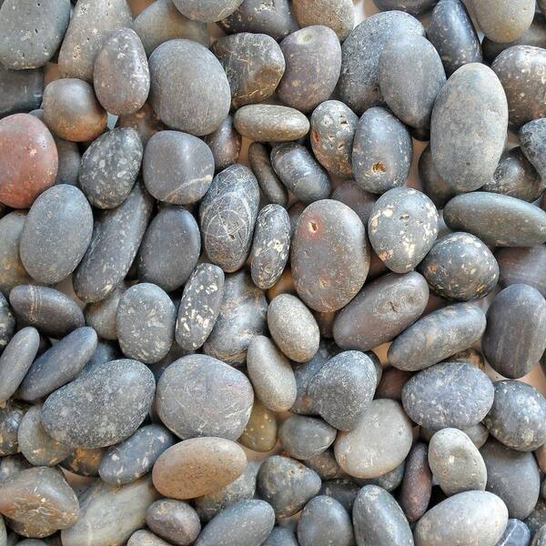 Butler Arts 0.50 cu. ft. Mixed Mexican Beach Pebble 40 lb. Bag Unpolished 3/8 in. - 5/8 in. (20-Pack Pallet)