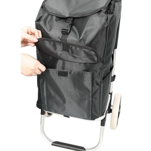 Miscool Avex 88 lb. Capacity Hand Truck Foldable Shopping Cart
