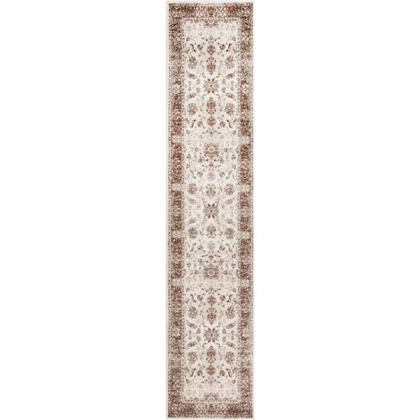 Unique Loom Rushmore Lincoln Cream 2' 7 x 12' 0 Area Rug 3158978 - The ...
