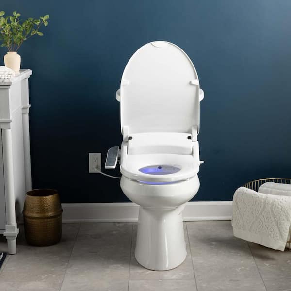 HD-7000 Electric Bidet Seat for Round Toilets in White with Fusion Heating Technology HD-7000 Electric Bidet Seat for Round Toilets in White with Fusion Heating Technology