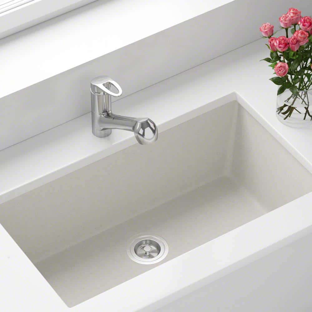 White Undermount Kitchen Sink Single Bowl Besto Blog