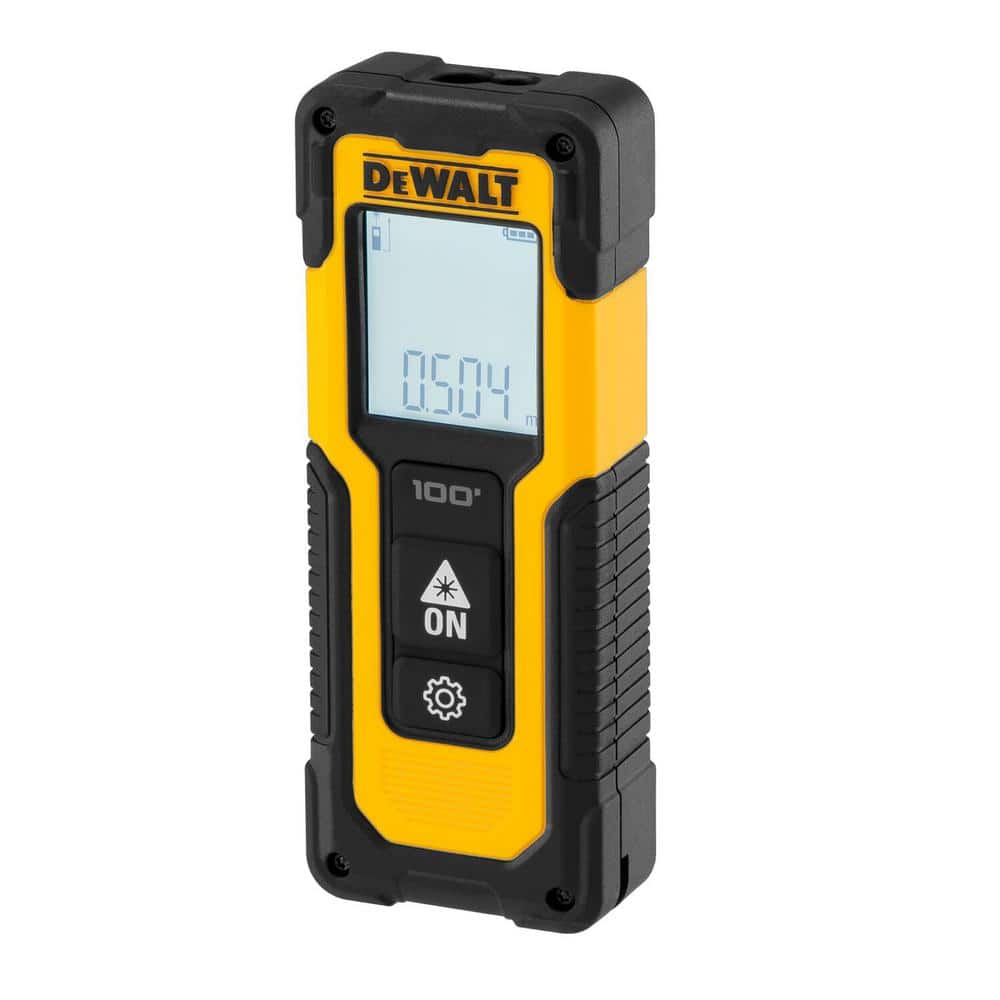 DEWALT 100 ft. Laser Distance Measurer DWHT77100 - The Home Depot