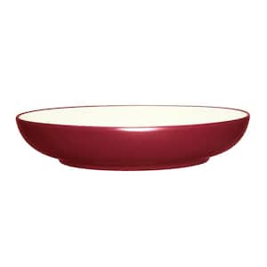 Colorwave Raspberry 10.75 in., 89.5 oz. (Cherry) Stoneware Pasta Serving Bowl