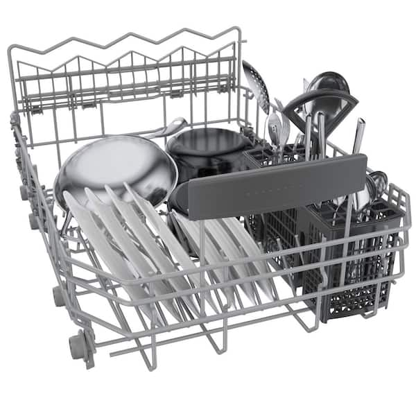 18 bosch best sale dishwasher stainless steel