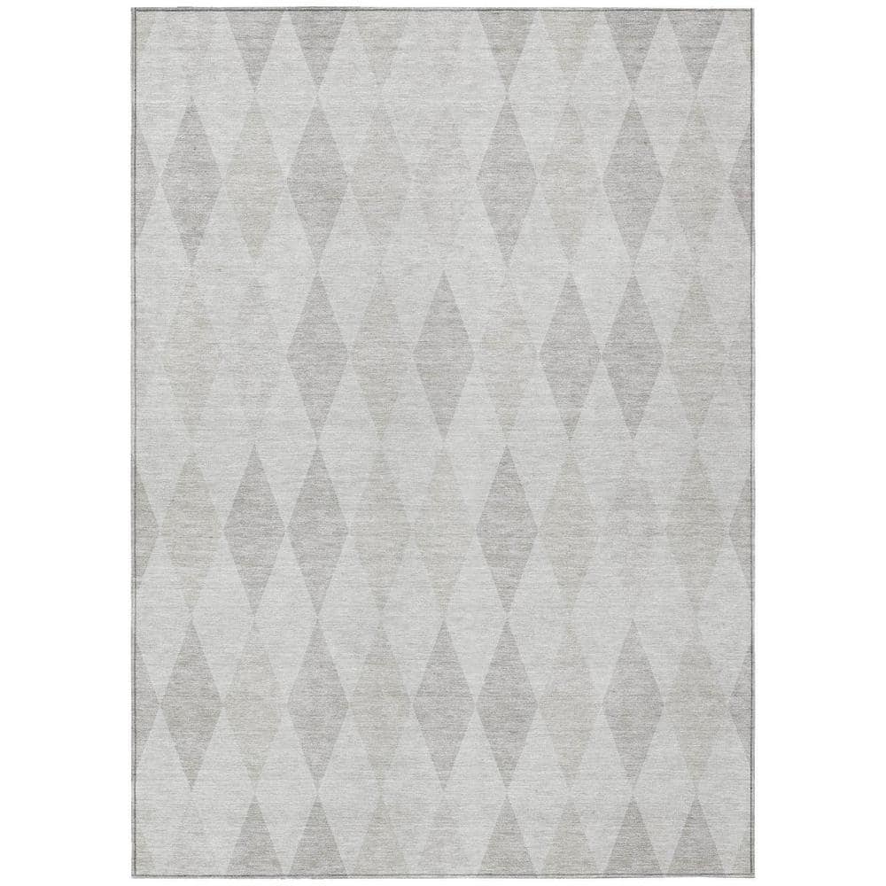 Gray 9 ft. x 12 ft. Woven Geometric Rectangle Indoor/Outdoor Area Rug price history on PriceWatchPro