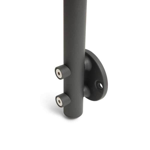 Dolle Prova PA2b 36 in. x 1-1/2 in Anthracite Side Mount Post