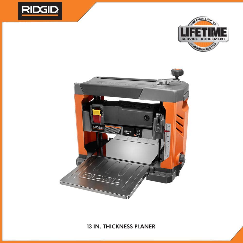 Orange Ridgid Planers R E1