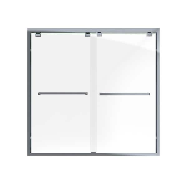 DreamLine Encore 56 to 60 in. x 58 in. Semi-Frameless Sliding