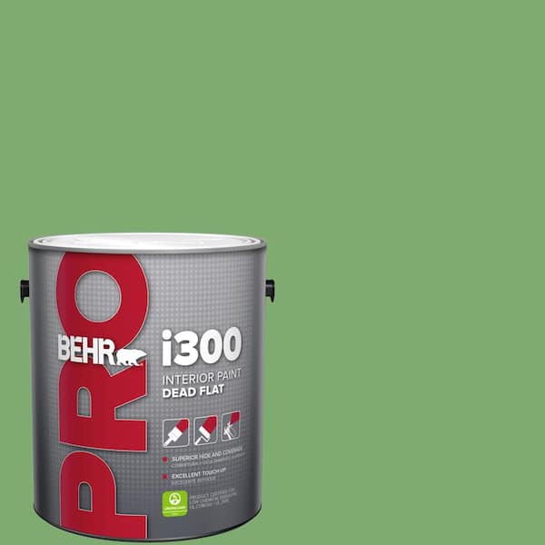BEHR PRO 1 gal. #M390-5 Sage Garden Dead Flat Interior Paint