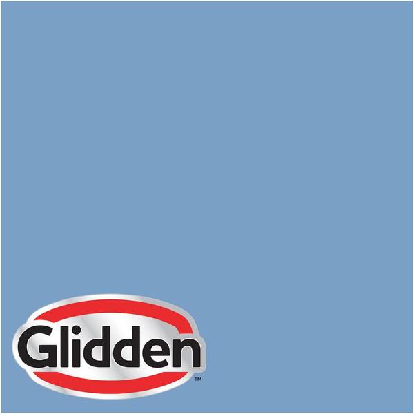 Glidden Premium 1-gal. #HDGV15D Periwinkle Blue Flat Latex Exterior Paint