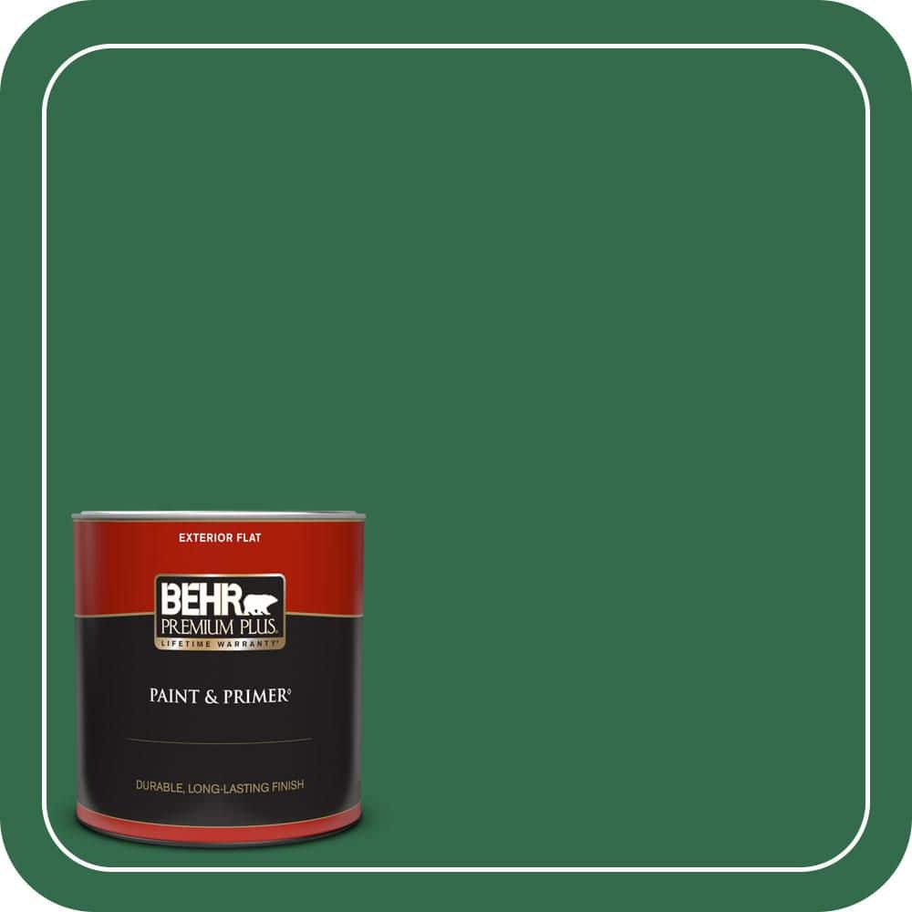 1 qt. #S-H-460 Chopped Chive Flat Exterior Paint & Primer price history on PriceWatchPro