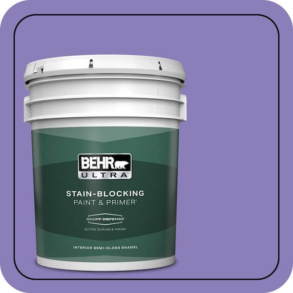 BEHR ULTRA 5 gal. #P560-5 Unimaginable Extra Durable Semi-Gloss Enamel Interior Paint & Primer