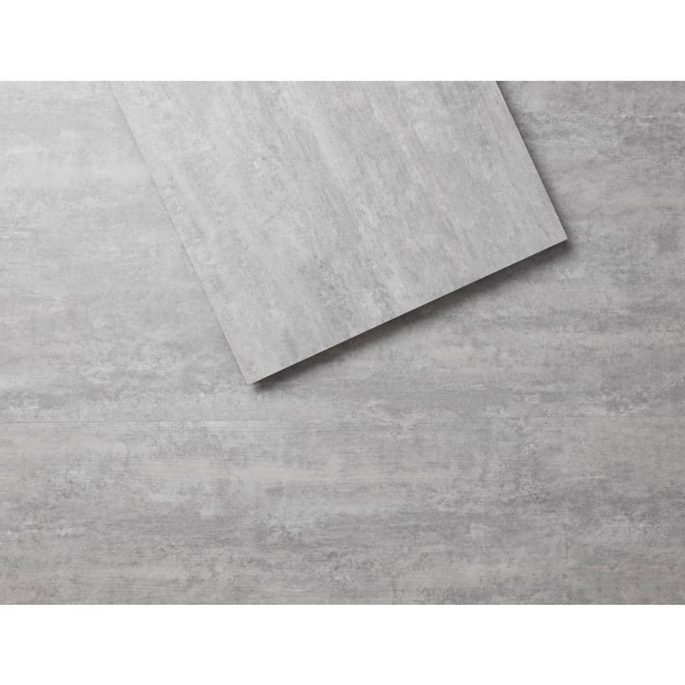 Glacier Gray 12" x 24" Glue Down Luxury Vinyl Tile